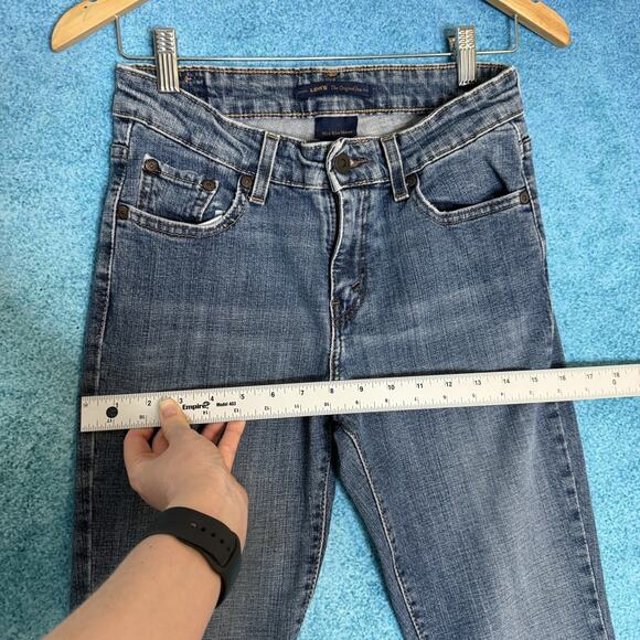 Levis The Original Jean Mid Rise Skinny Women's Size 8M Blue Jeans W26 L30 VTG - Picture 9 of 16